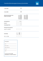 Bilz Checkliste - Synchro MMS