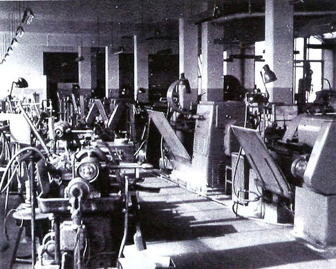 Bilz Werkstatt Ende der 1940er Jahre
